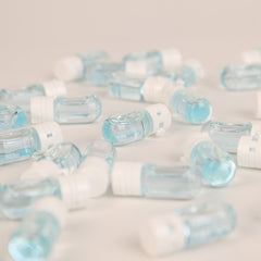 Makeup Remover Oil for Sensitive Skin portable pack with small sachets, perfect for gentle cleansing and makeup removal.